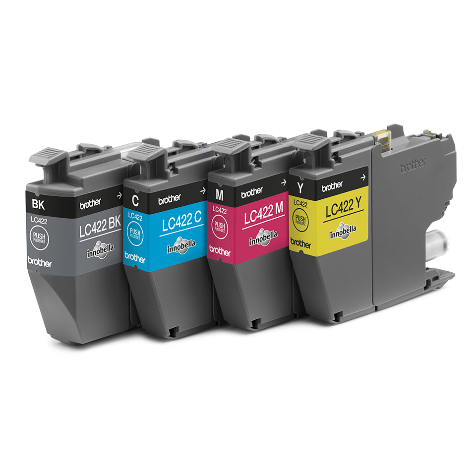 Black  Cyan  Magenta and Yellow Ink Cartridges Multipack. Each cartridge printsup to 550 pages