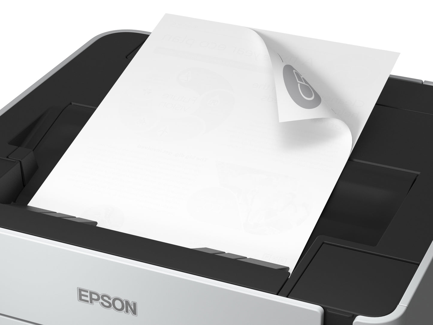 EPSON EcoTank ET-M1180 A4 B & W Printer Duplex PCL USB WiFi Ethernet