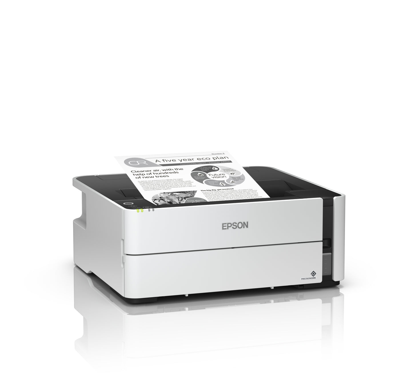 EPSON EcoTank ET-M1180 A4 B & W Printer Duplex PCL USB WiFi Ethernet