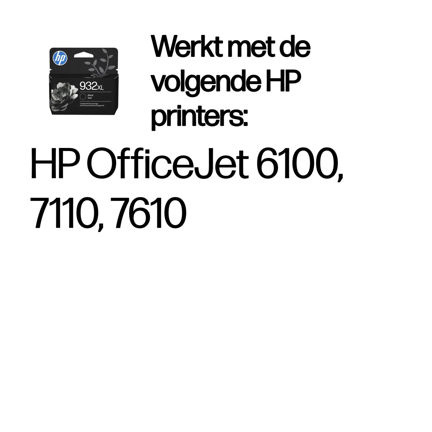 HP 932XL High Yield Black Original Ink Cartridge