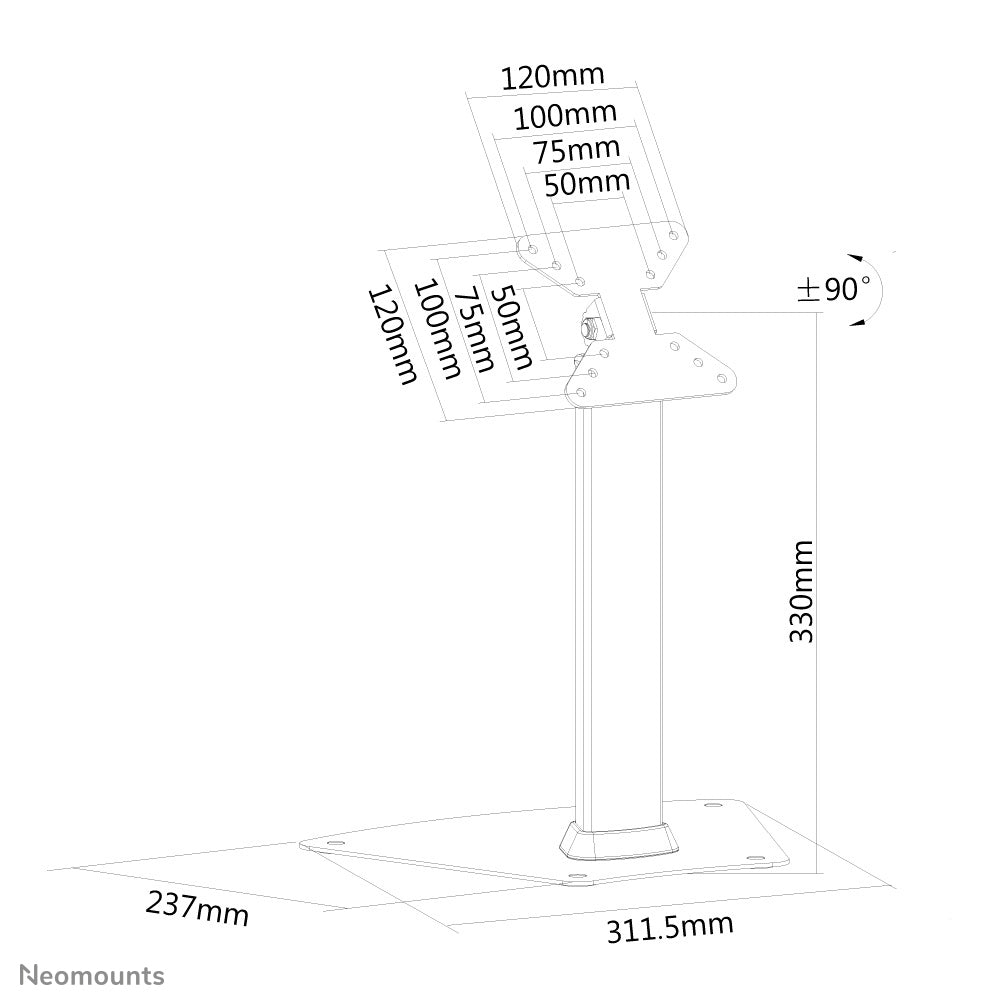 Flat Screen Desk Mount (stand)