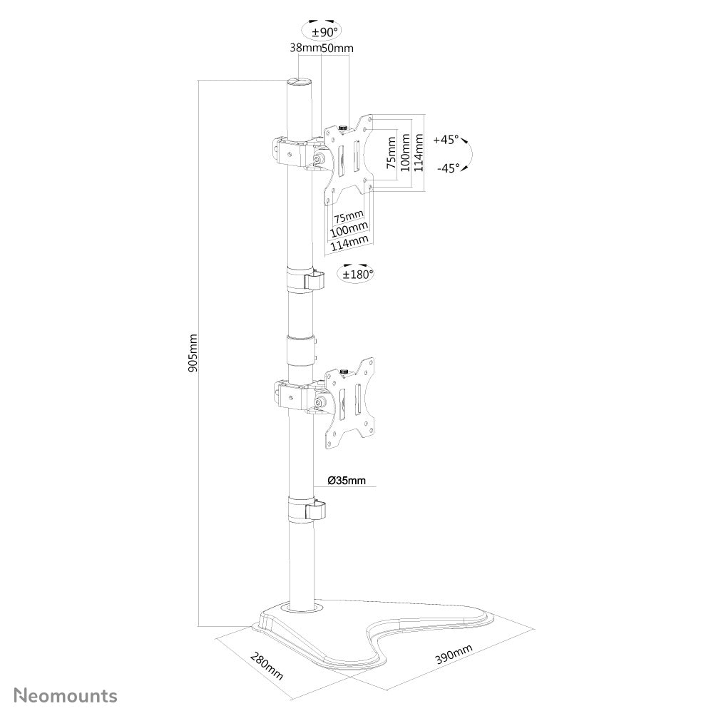 Flat Screen Desk Mount (stand)
