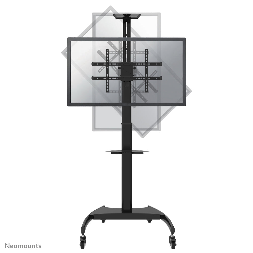 Mobile Flat Screen Floor Stand (height: 130-162 cm)