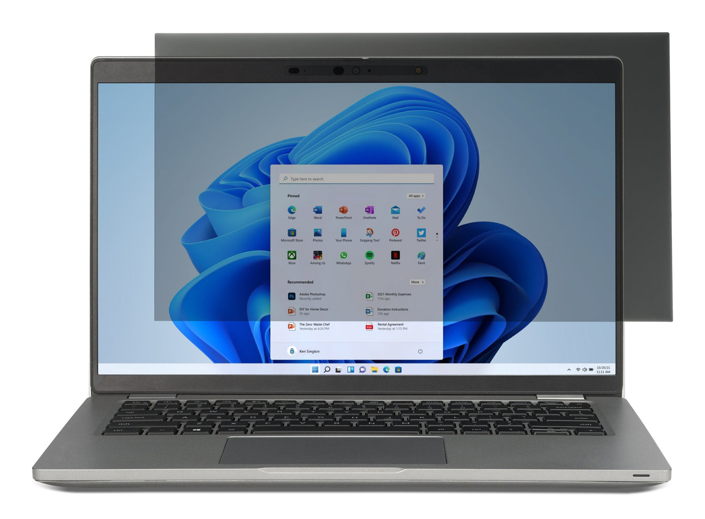 Kensington privacy filter for 13.3 lapto K52926EU