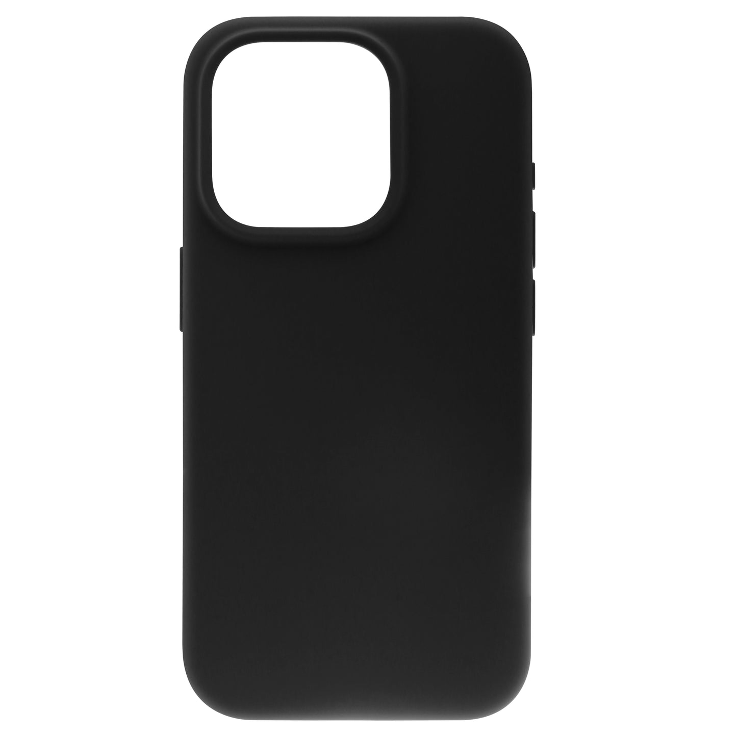 BeHello iPhone 15 Pro Max Soft Touch Case Magnetic Ring Black