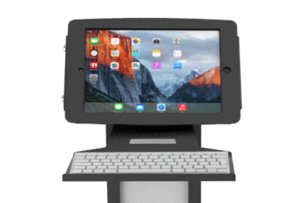 Secure Keyboard Tray WM Blk