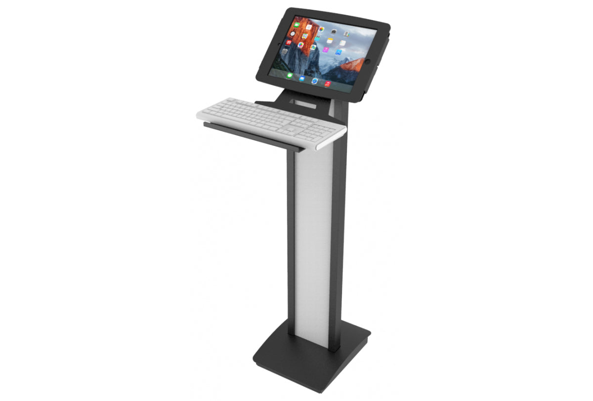 Secure Keyboard Tray WM Blk