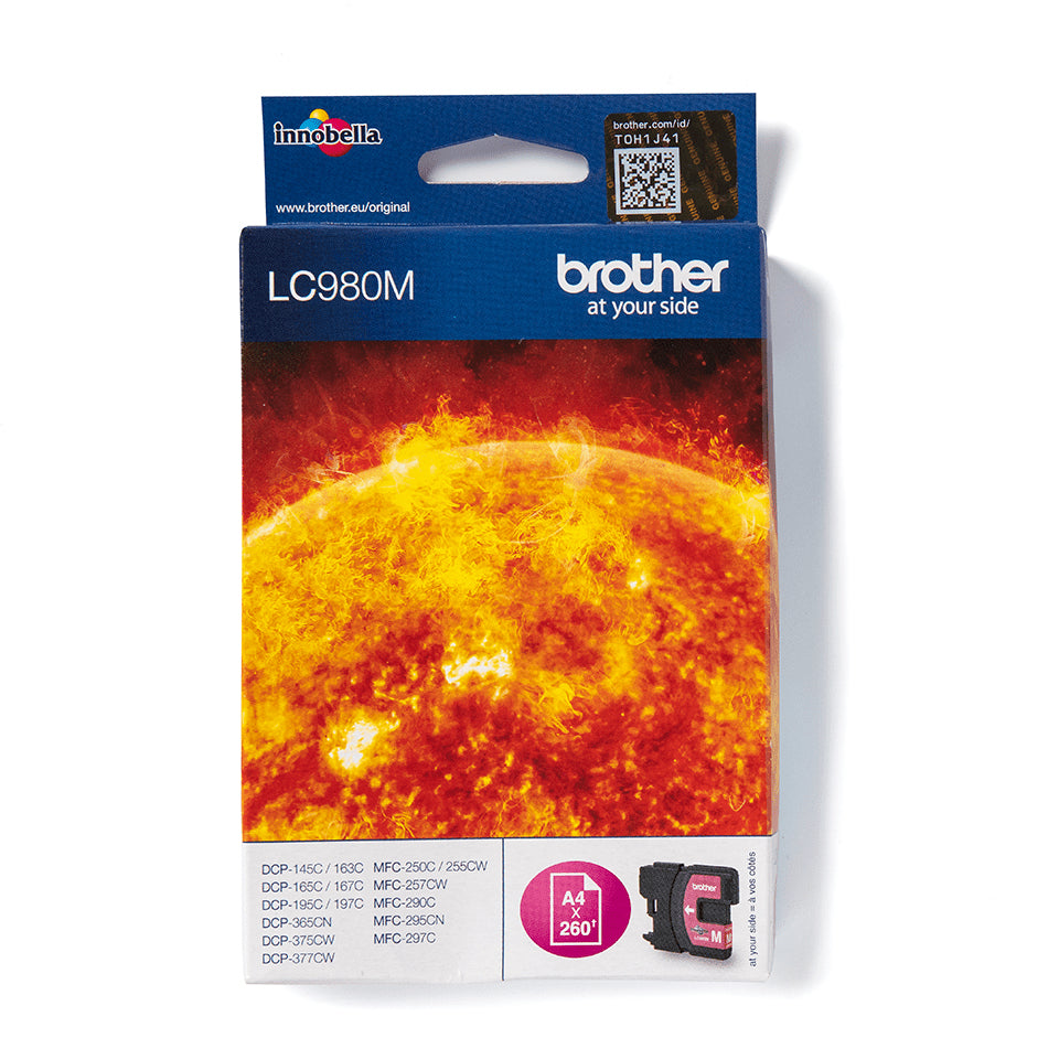 Brother LC980M inktcartridge magenta