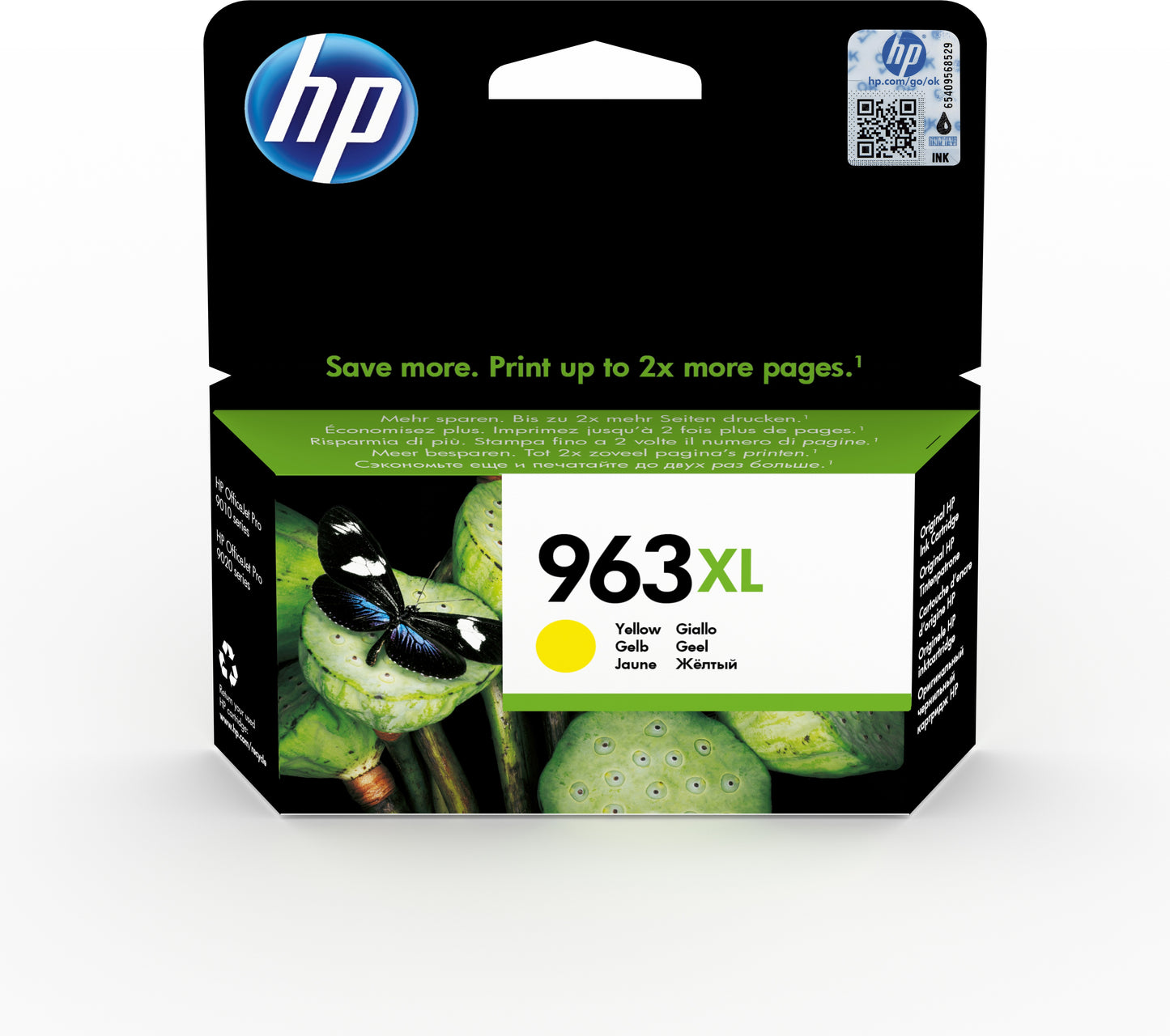 HP 963XL INKTCARTRIDGE GEEL