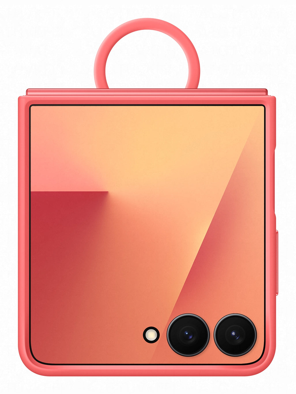 Samsung Silicone Ring Case Flip7 Rood