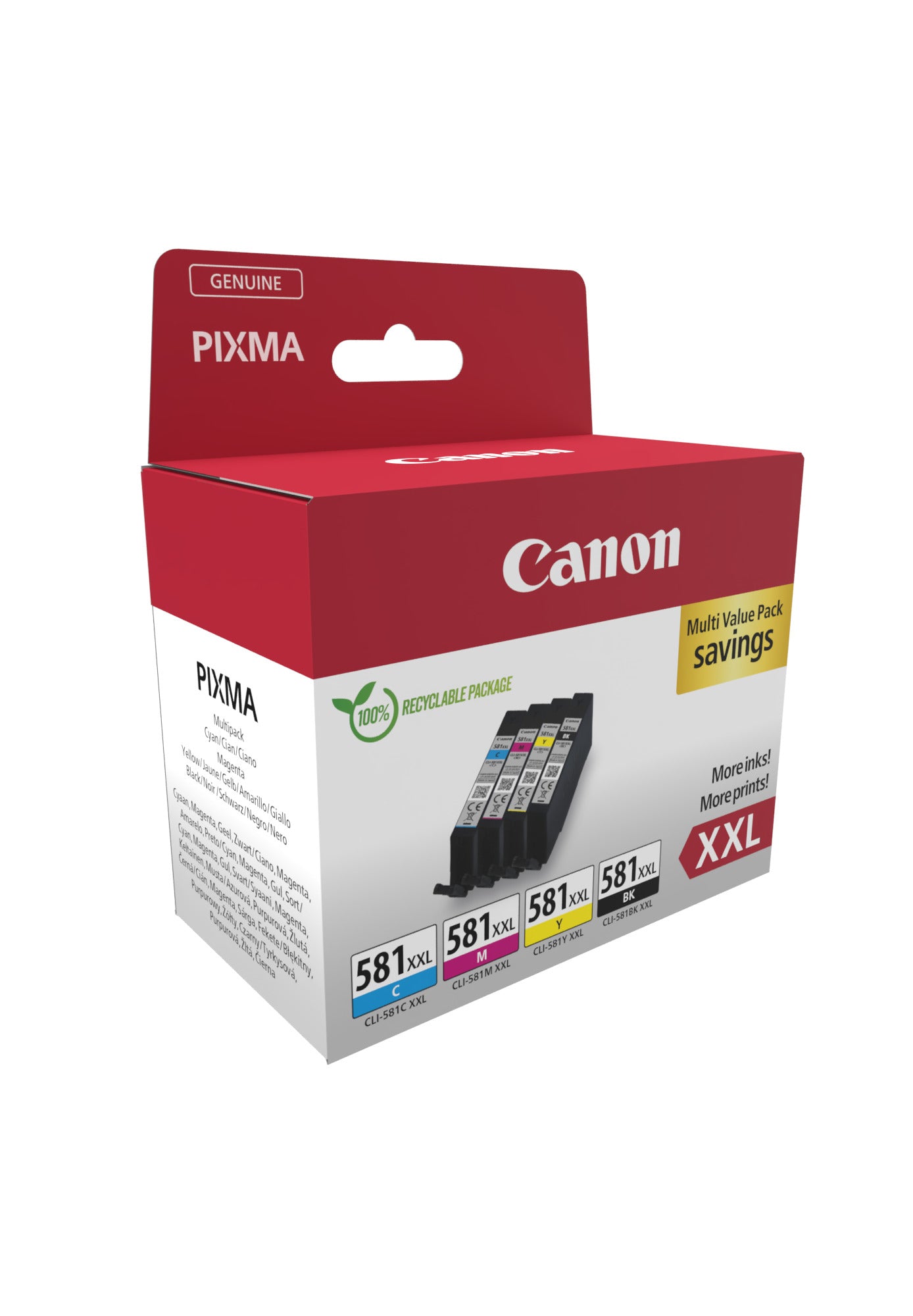 CANON CLI-581XXL BK/C/M/Y MULTI