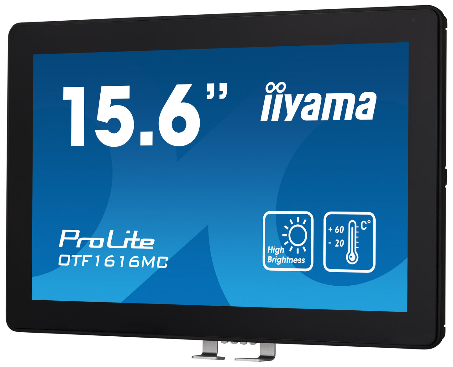IIYAMA 15,6W LCD Projective Capacitive 10-Points Full HD Touch Bezel Free VA / Open Frame for Semi Outdoor use
