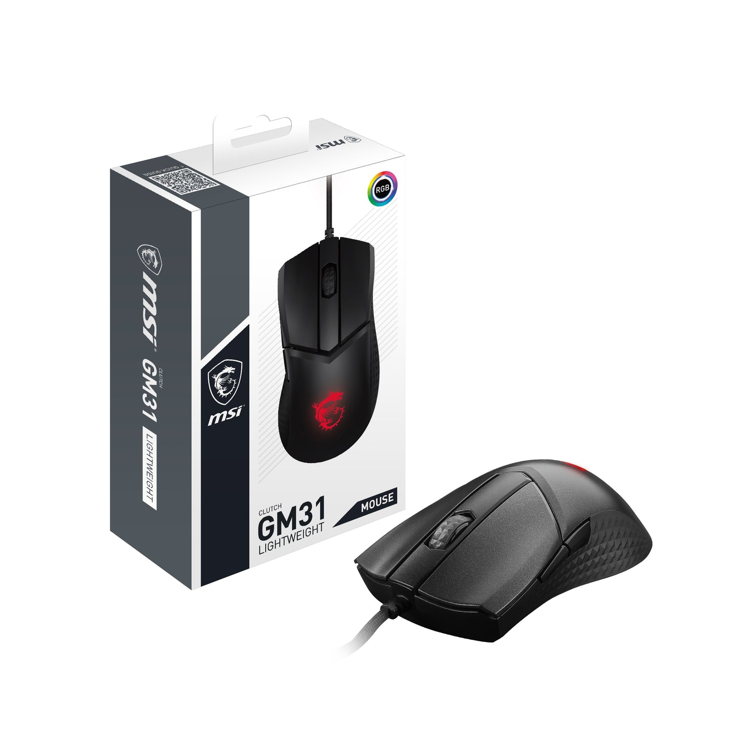 MSI GM31 Clutch Lightweight Gaming Mouse