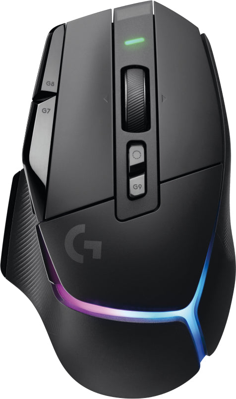 Logitech G502 X PLUS Draadloze RGB Gaming Muis, LIGHTFORCE hybride schakelaars, LIGHTSYNC RGB, HERO 25K sensor, Zwart
