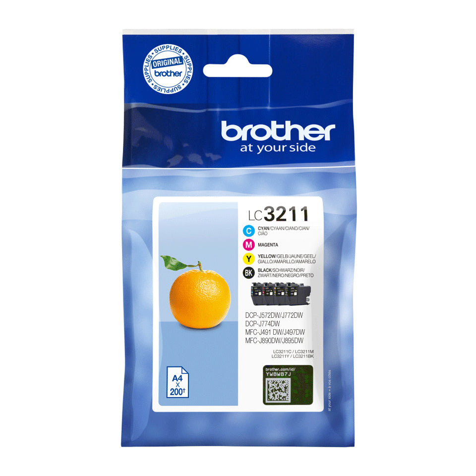 BROTHER LC3211VAL CARTRIDGE