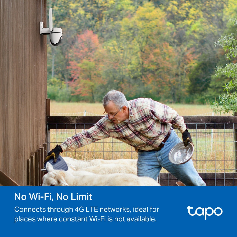 Tapo C501GW Outdoor Pan/Tilt 4G LTE Cam TAPO C501GW