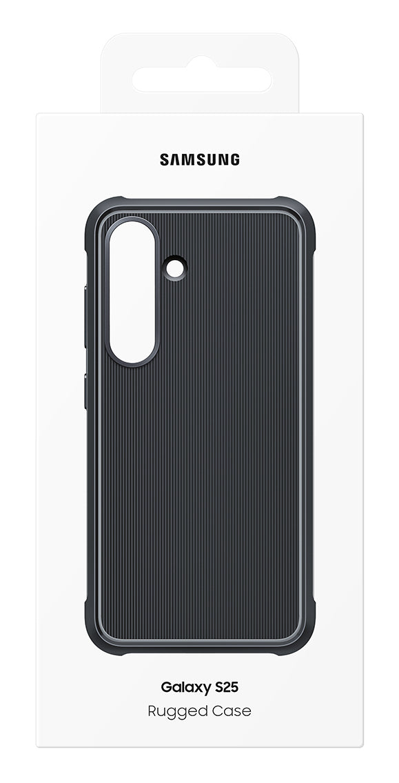 Samsung Rugged Case Zwart Samsung Galaxy S25