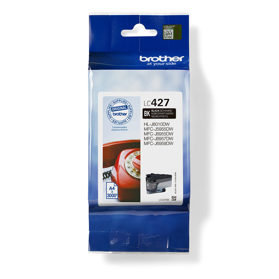 Black Ink Cartridge - 3000 Pages LC427BK