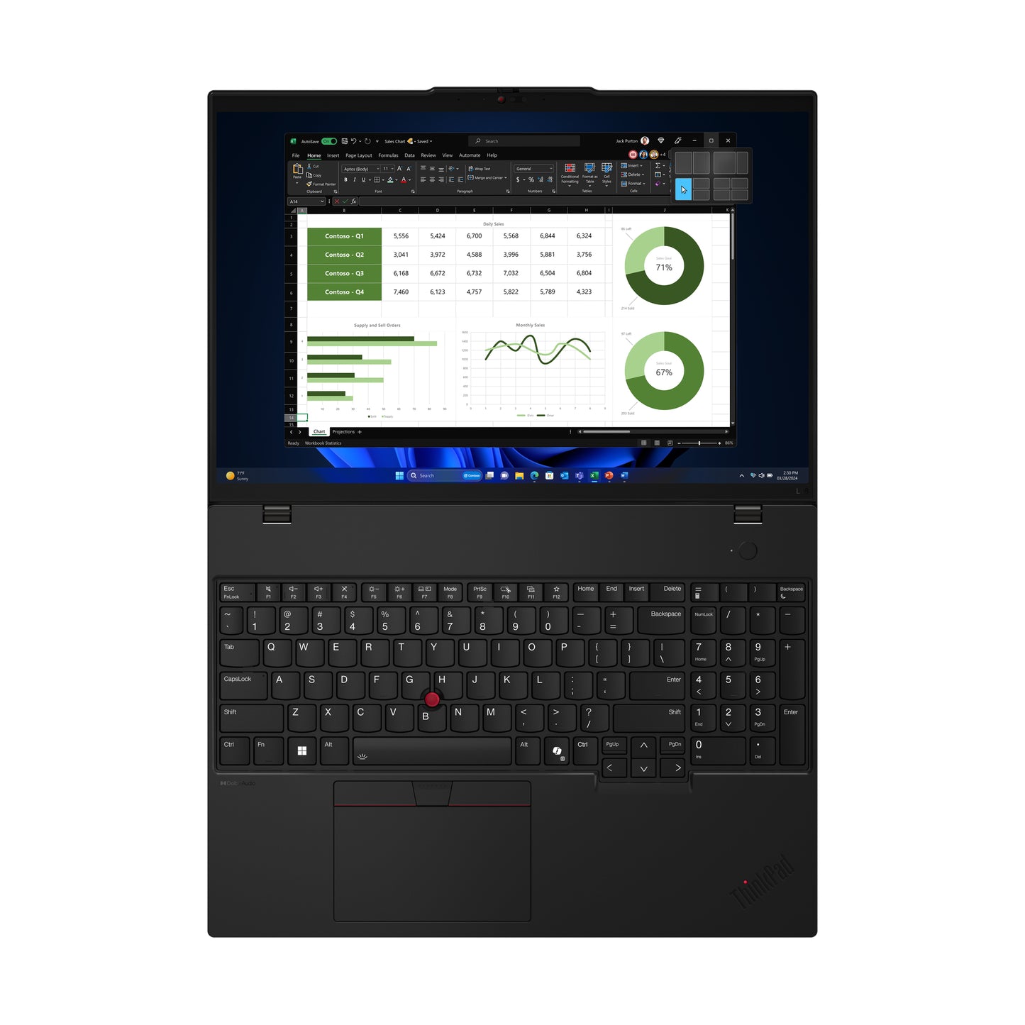 L16 G1 U7 32GB 1TBSSD W11P