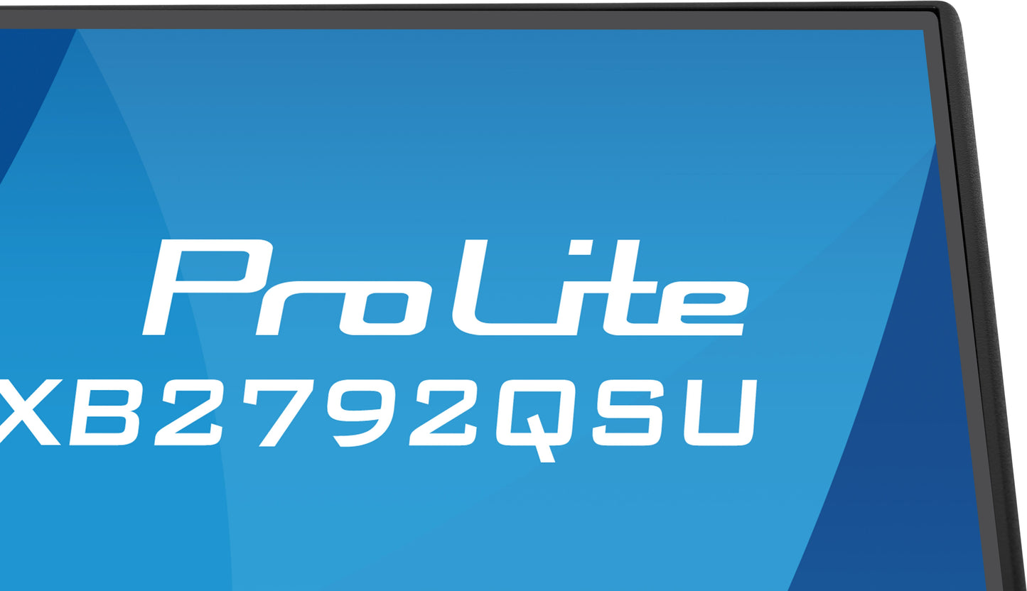 IIYAMA 27WIDE LCD, 2560 x 1440, 120 Hz IPS panel, LED Bl., Adaptive Sync, USB-Hub(2xOut v3.2), Pivot, Height Adjust.(15cm), 350 cd/m², 1500