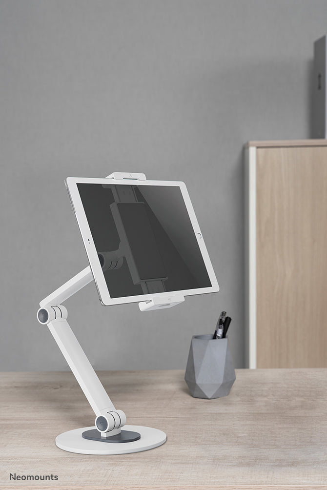 NEOMOUNTS BY NEWSTAR Universal tablet stand for 4.7-12.9inch tablets white