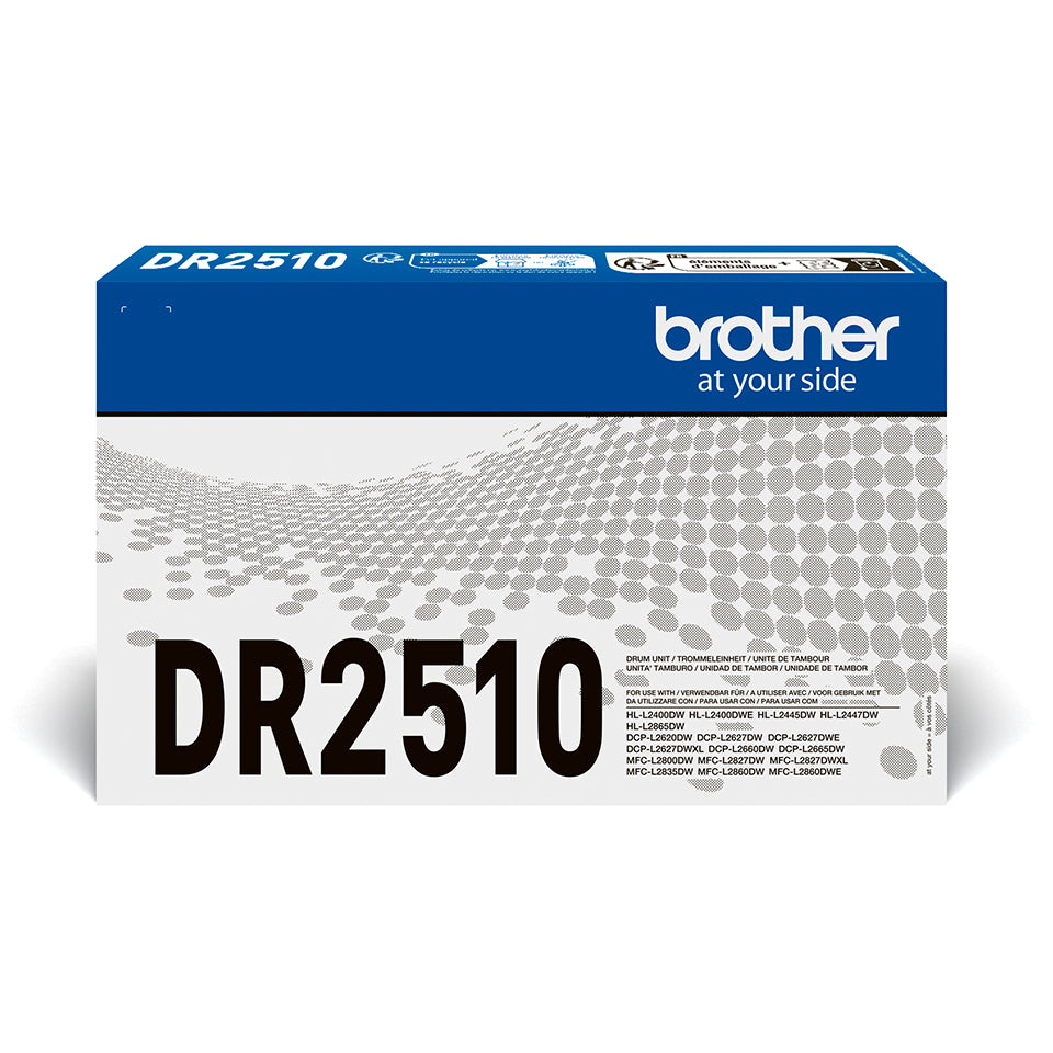 Brother Printer Drum DR-2510 Single Pack Prints 15.000 pages