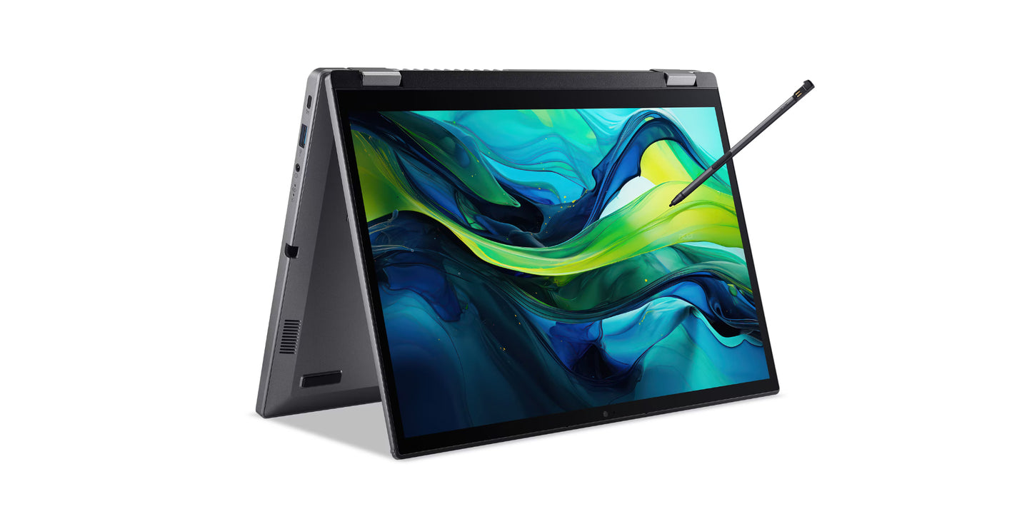 Acer Aspire Spin 14 ASP14-52MTN-55UB, 14 WUXGA Multi-Touch IPS, Intel  Core Ultra 5 115U, 32GB LPDDR5X, 512GB PCIe NVMe SSD, Intel Graphics