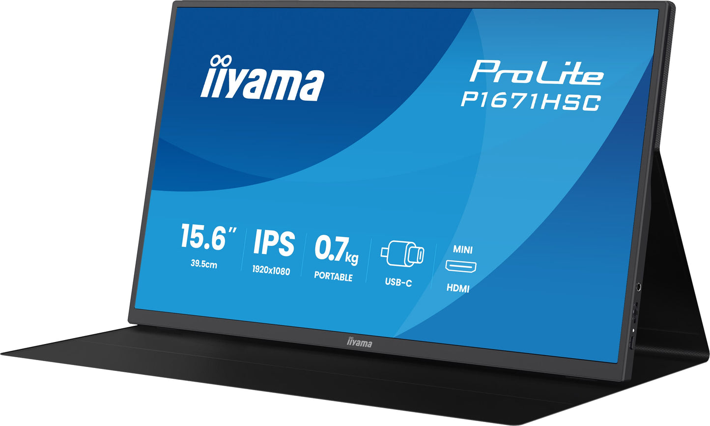 IIYAMA 32WIDE LCD, 2560 x 1440 QHD, IPS panel, LED Bl., USB-Hub (2xOut v3.2 + 2xUSB-C(7,5 Watt), Height Adjust.(15cm), Adaptive Sync, 350cd