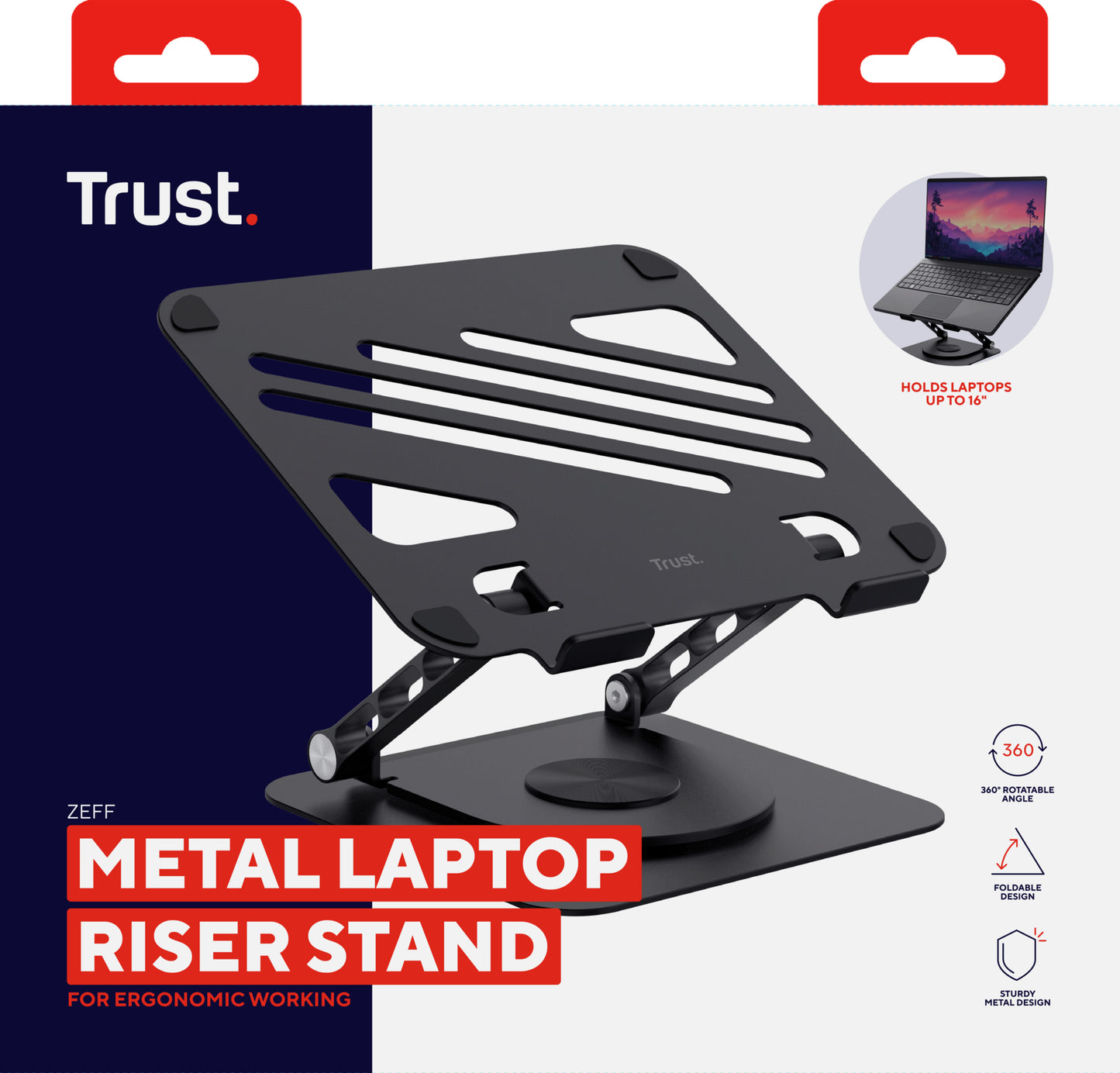 ZEFF METAL LAPTOP STAND