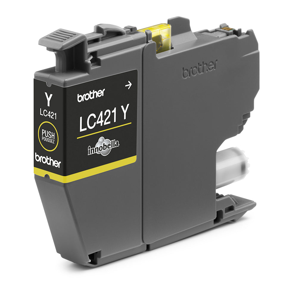 BROTHER 200-page standard capacity Yellow ink cartridge for DCP-J1050DW MFC-J1010DW and DCP-J1140DW