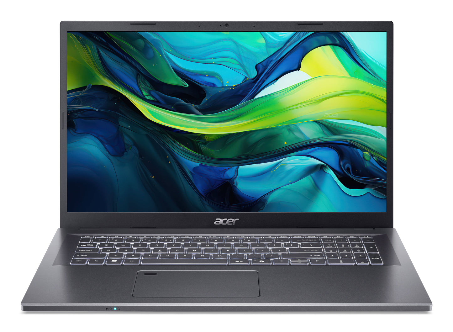Acer Aspire 17 A17-51M-5037, 17.3 FHD IPS, Intel Core 5 120U, 16GB, 512GB PCIe NVMe SSD, Intel Iris XE Graphics, W11H, Grey