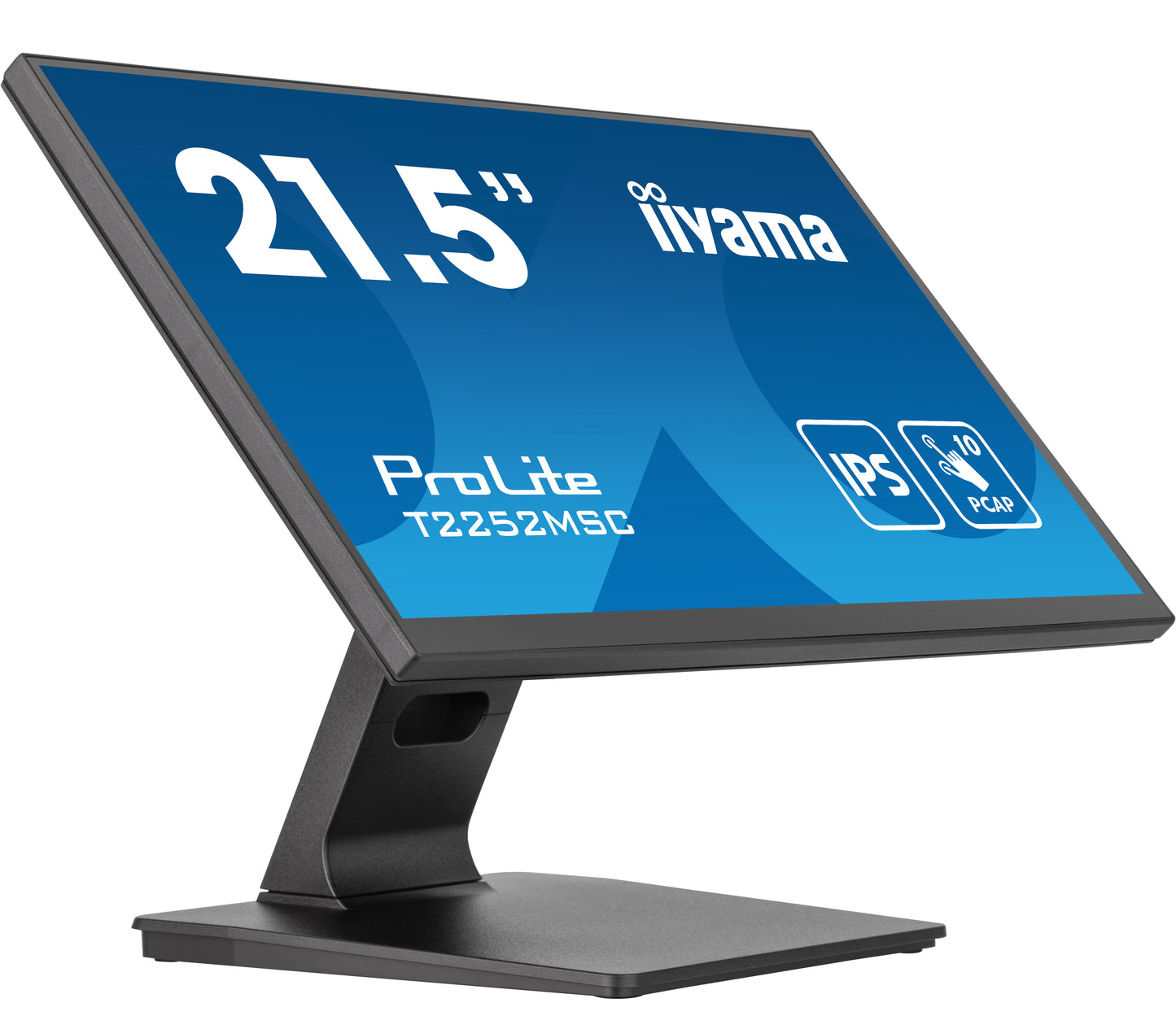 IIYAMA 21,5  Bonded PCAP, 10P Touch with Anti-Finger print coating, 1920x1080, IPS-slim panel design, HDMI, DisplayPort, 250cd/m² (with touc