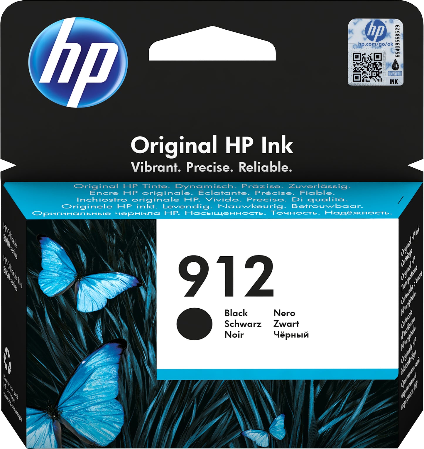 HP 912 INKTCARTRIDGE ZWART