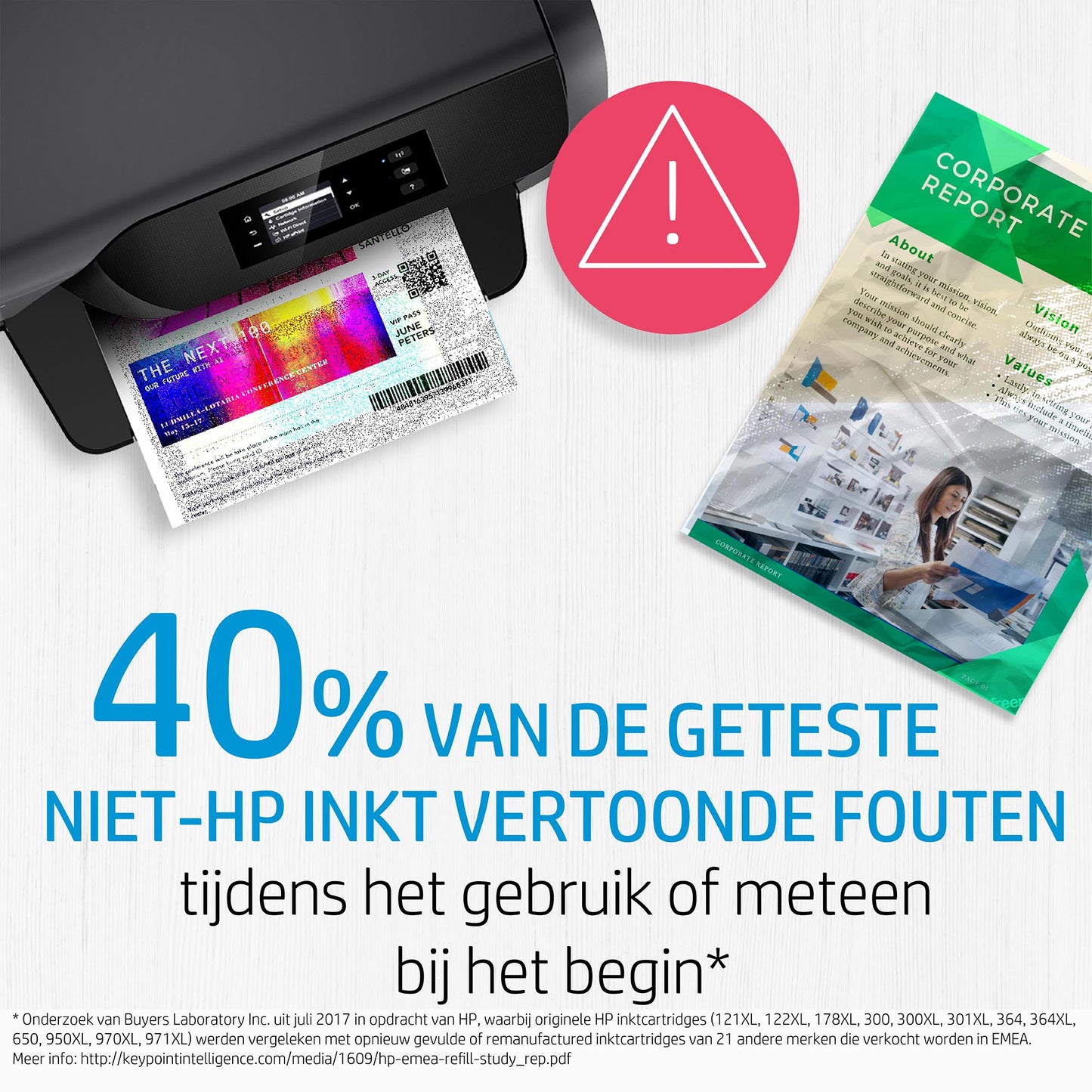 HP 351 originele drie-kleuren inktcartridge