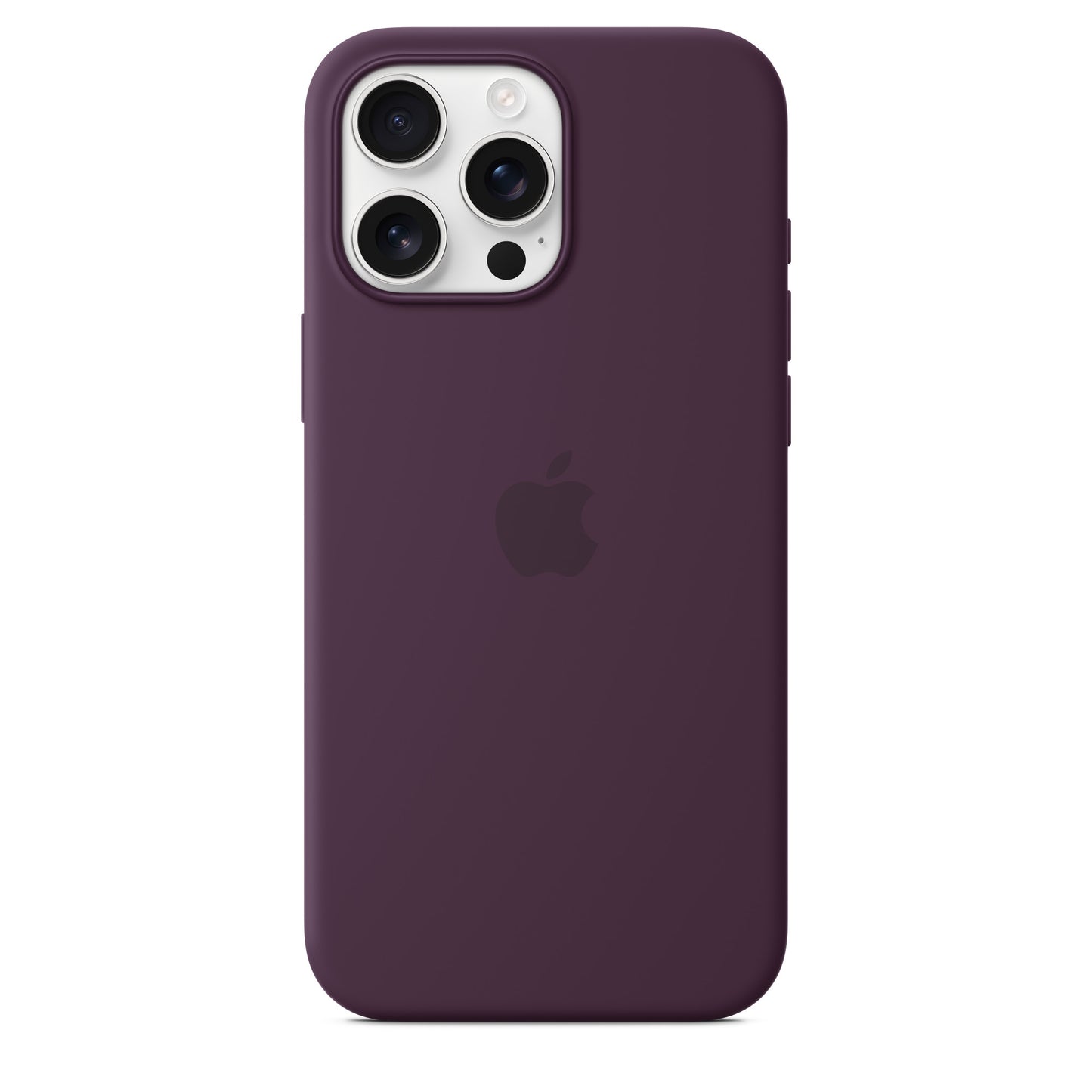 iPhone 16 Pro Max Silicone Case with MagSafe - Plum