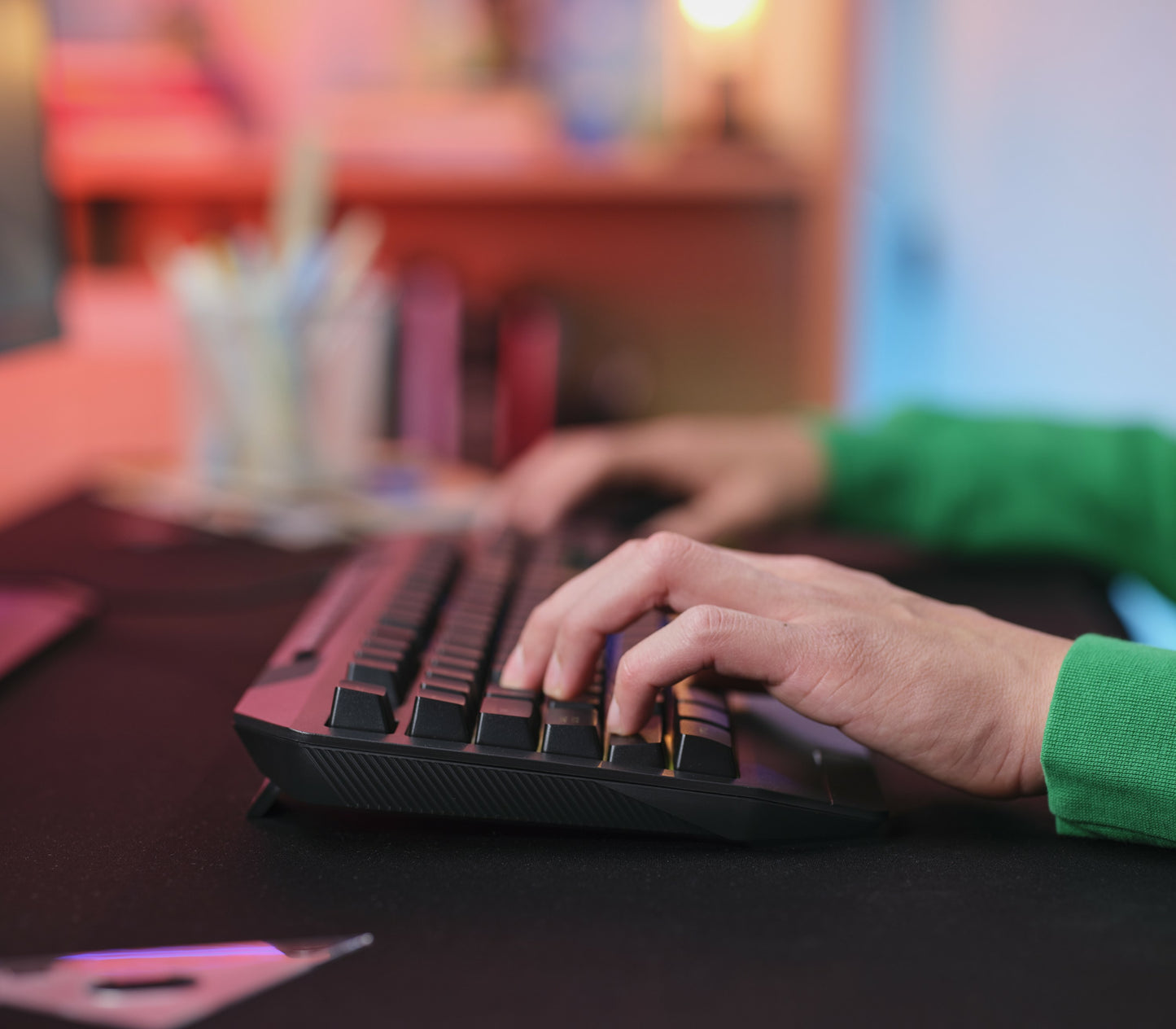 Trust GXT836 EVOCX GAMING KEYBOARD BE Zwart