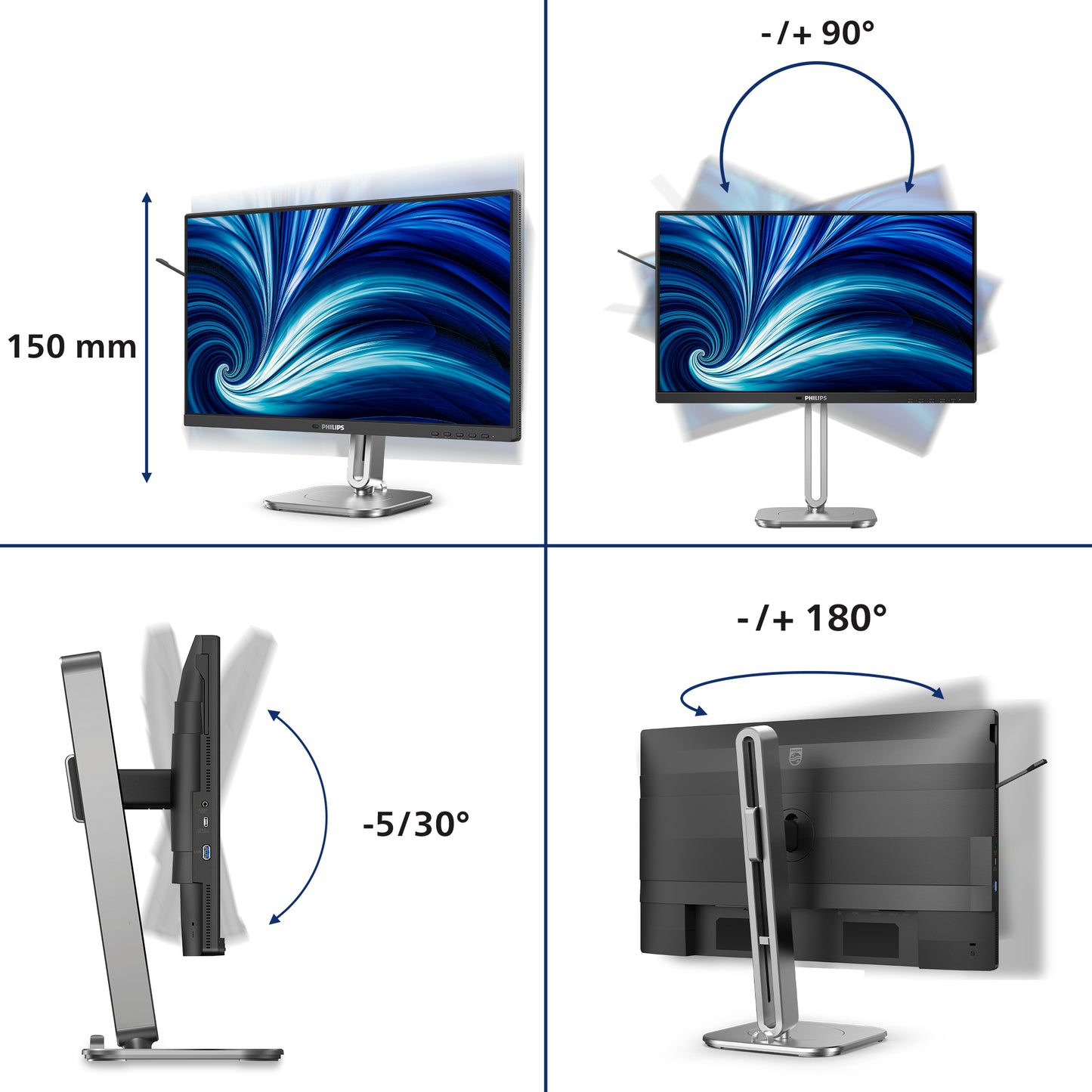 24 FHD 120Hz HAS USB 2x2W