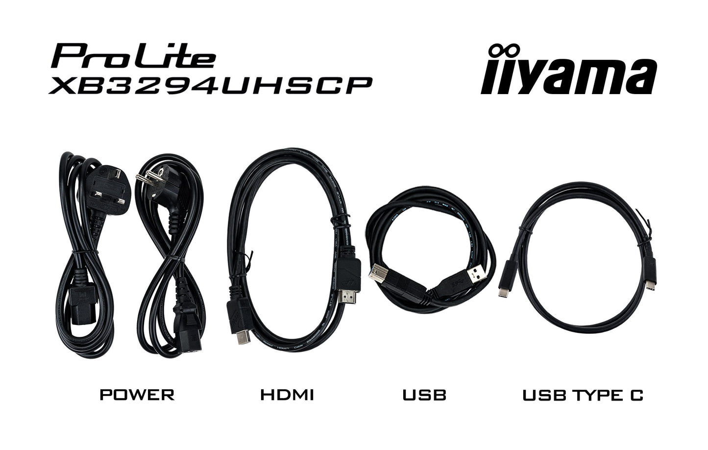 IIYAMA 32WIDE LCD, 3840 x 2160 4K UHD VA panel, LED Bl., USB-Hub, Adaptive Sync, Pivot, Height Adjust.(15cm), 400cd/m², 3000:1 Static Contr