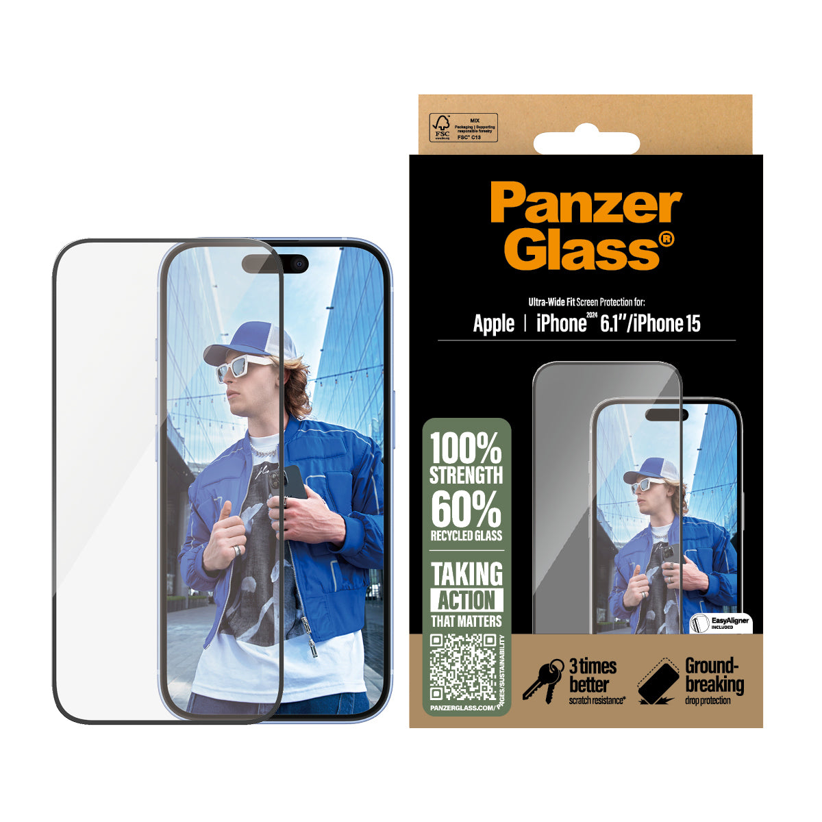 PG Scrn iPhone 16 6.1Inch UWF 2861