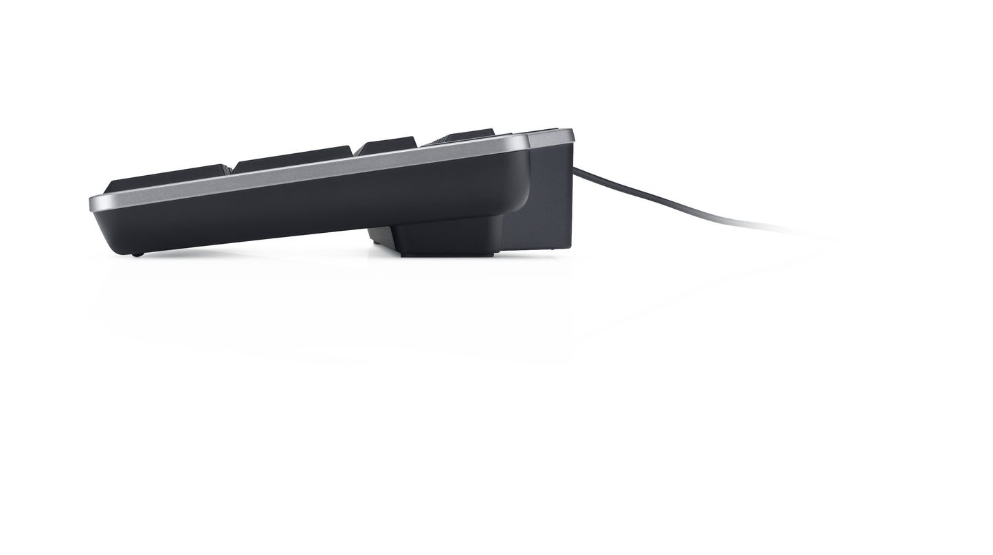 UK/Irish (QWERTY) Dell KB-813 SmartcardReader USB Keyboard Black