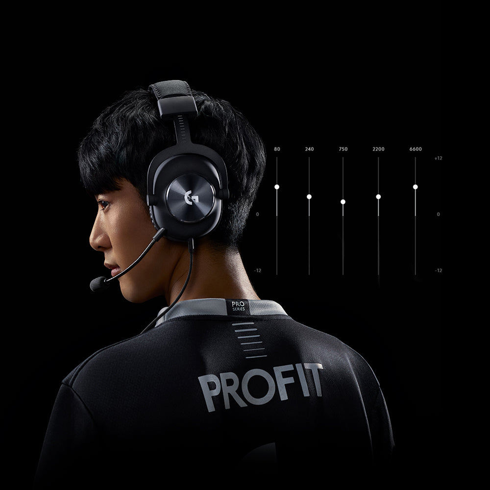 Logitech G PRO X Gaming Headset - BLACK