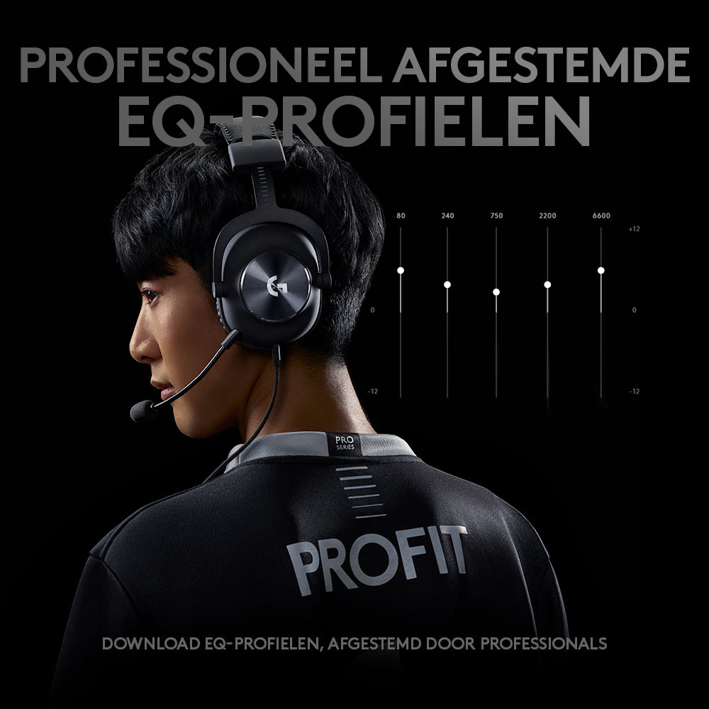 Logitech G PRO X Gaming Headset - BLACK