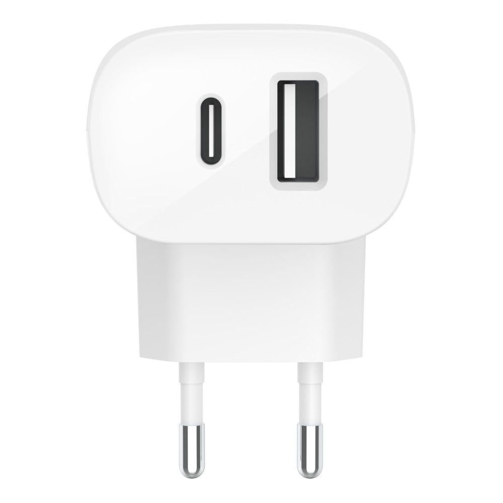 BELKIN 37W - 25W USB-C PD PPS + 12W USB-A Dual Wall Charger
