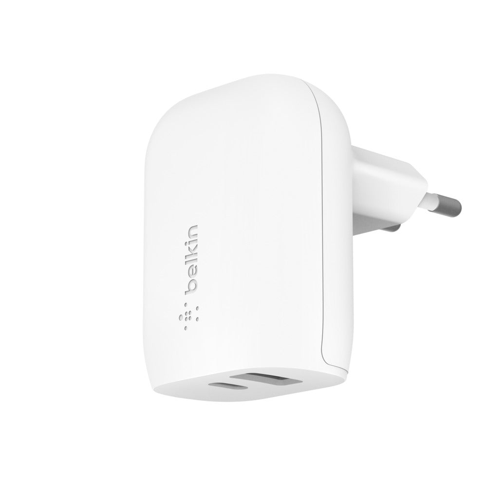 BELKIN 37W - 25W USB-C PD PPS + 12W USB-A Dual Wall Charger