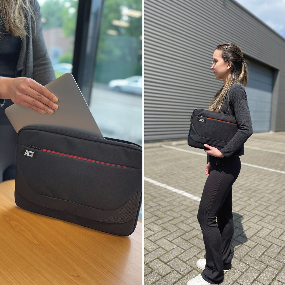 ACT Suburb Laptop Sleeve 14,1 inch , gemaakt van gerecyclede plastic flessen