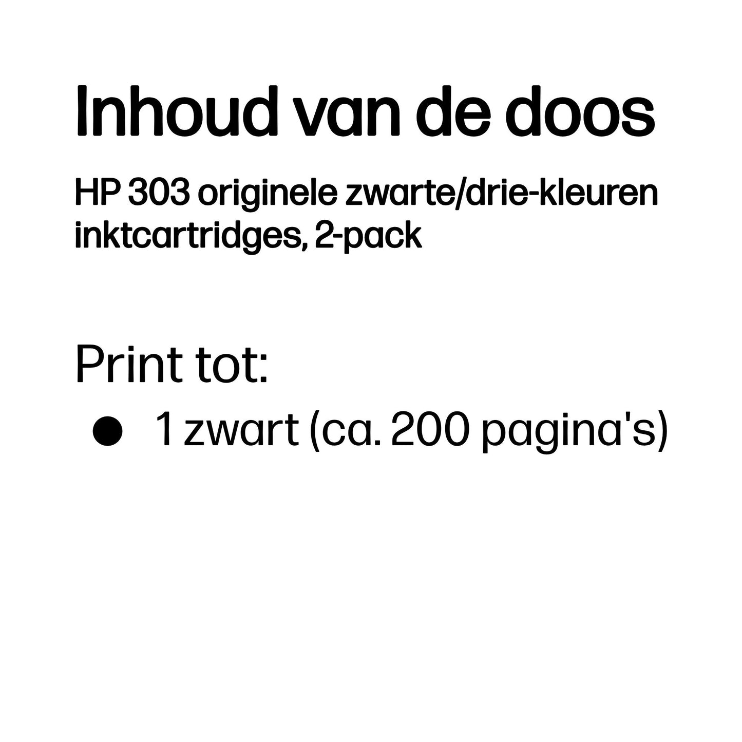 HP 303 Black/Tri - Color Original Ink Cartridge 2-Pack