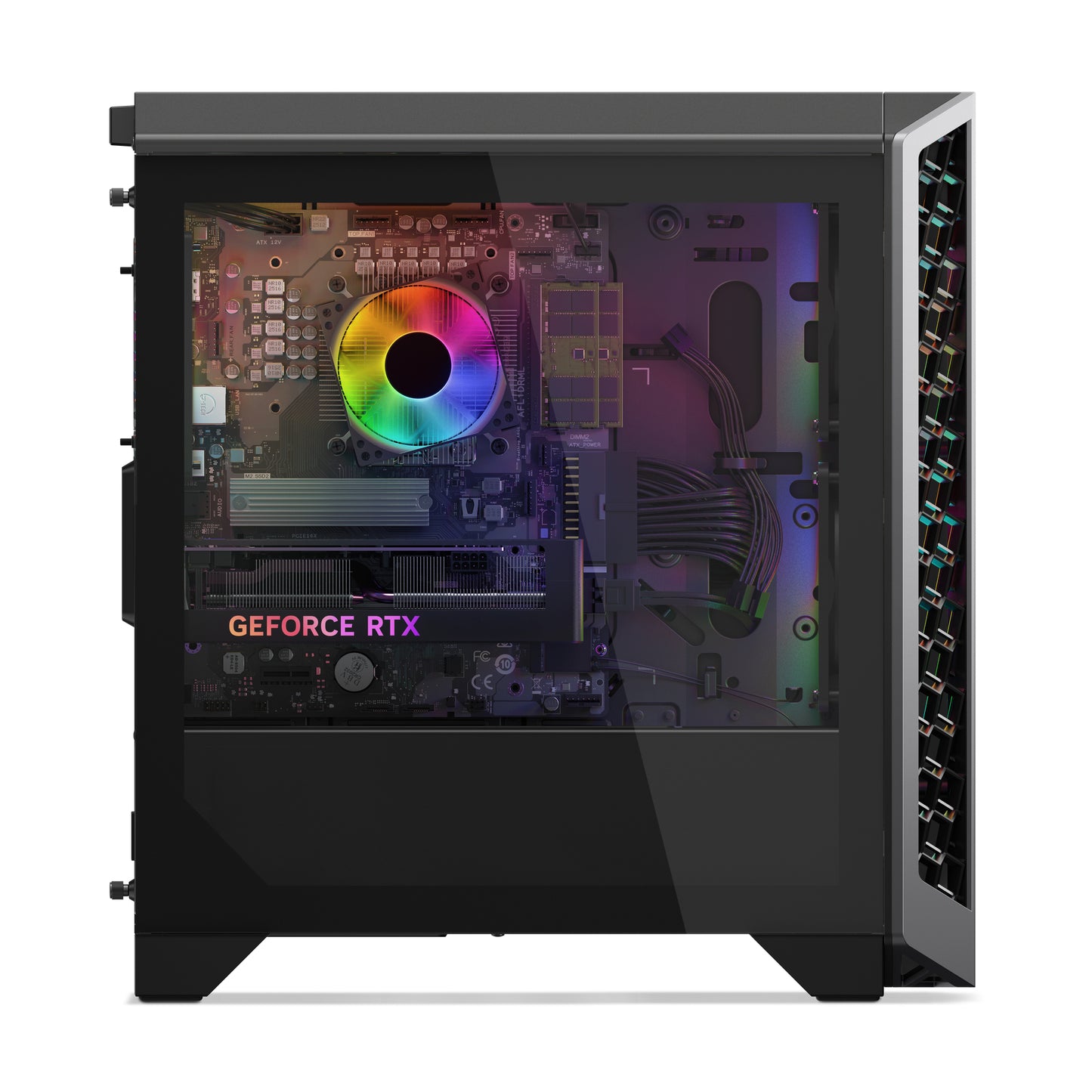 LOQ Tower 26ADR10, AMD Ryzen 7 8745HX, 32GB, 1TB SSD, Nvidia GeForce RTX 5060 8GB, Windows 11 Home, Grijs