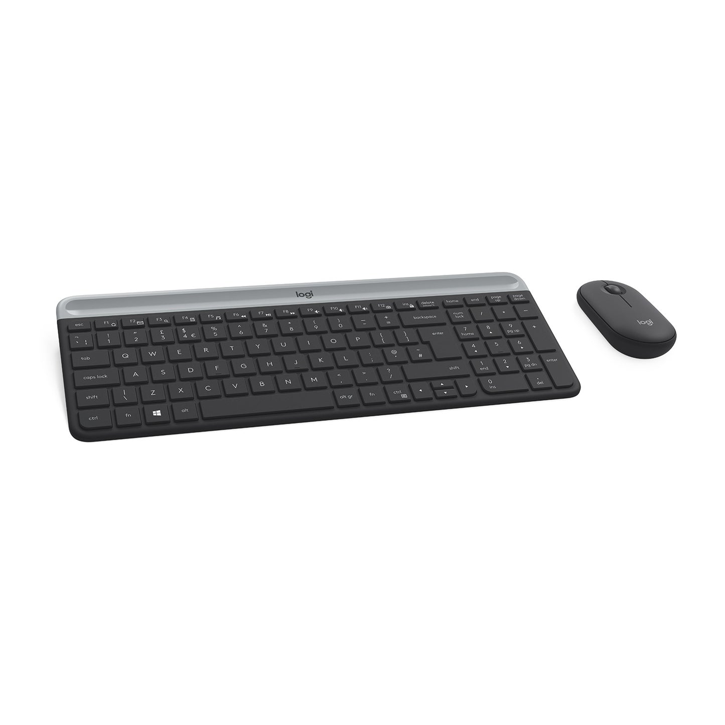 Slim Wireless Keyboard and Mouse Combo MK470 - GRAPHITE - NLB -                 CENTRAL
