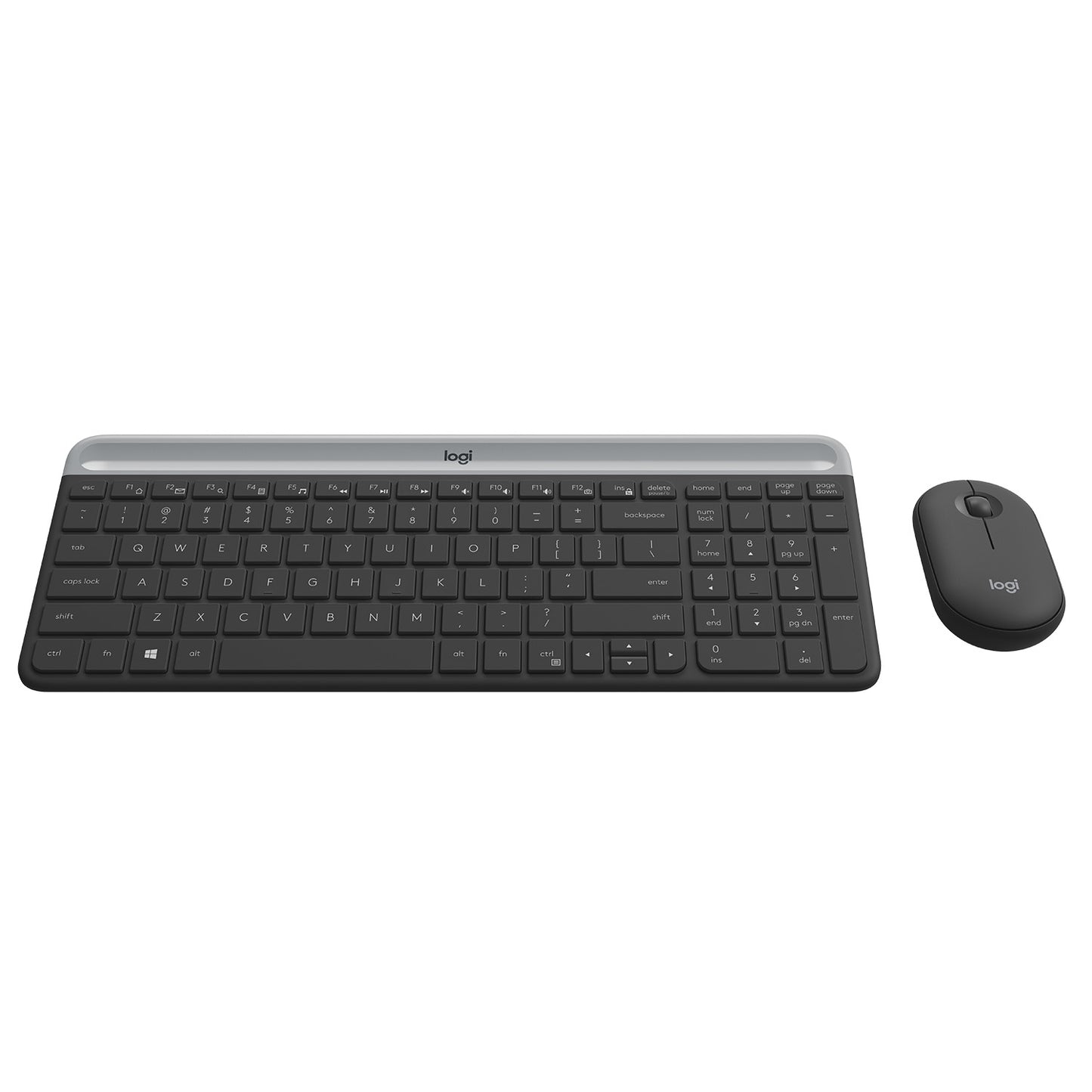 Slim Wireless Keyboard and Mouse Combo MK470 - GRAPHITE - NLB -                 CENTRAL
