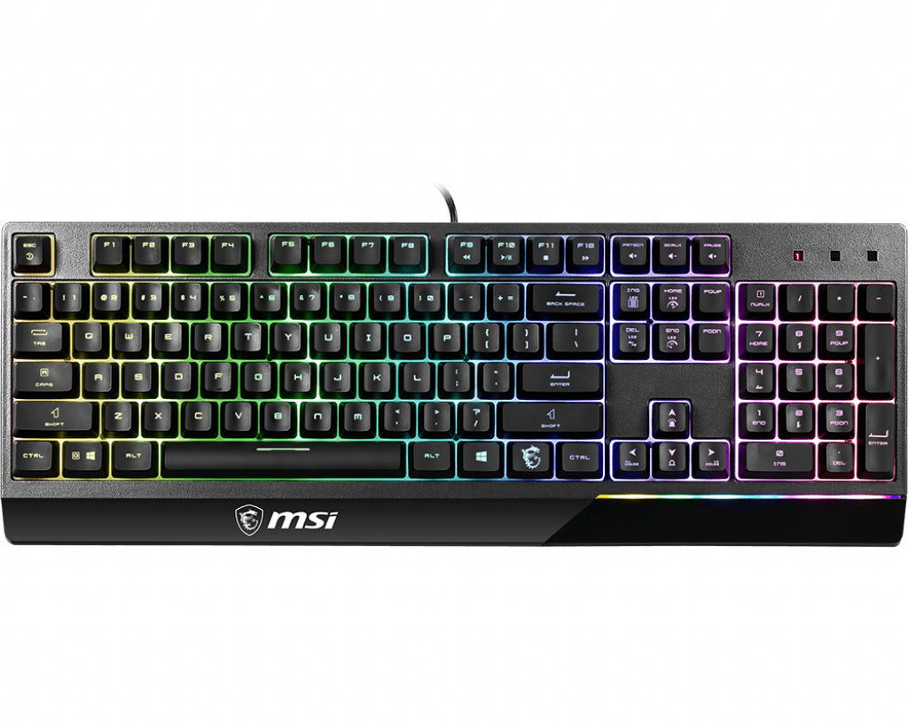 MSI Vigor GK30 US GAMING Keyboard Qwerty US RGB light